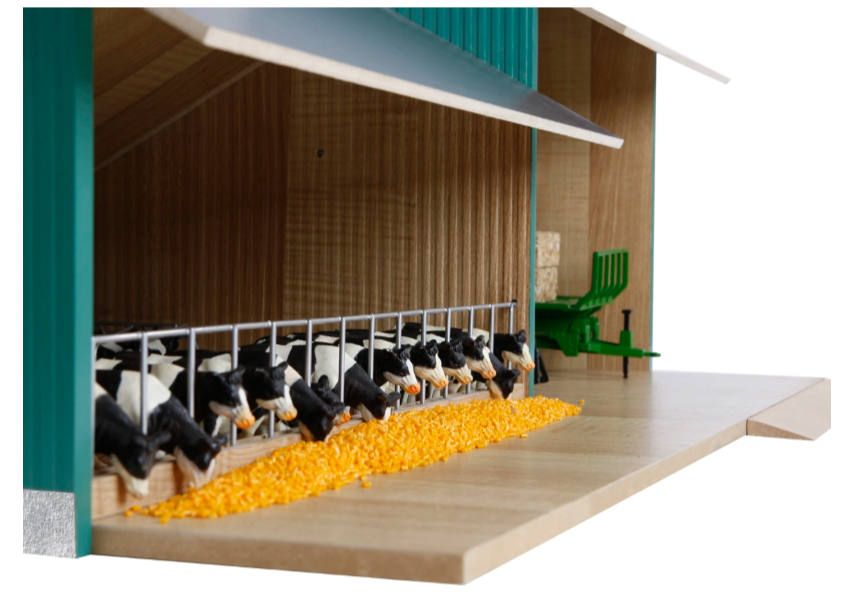 Kids Globe stal met landbouwloods 1:32 55x72x31 cm onderdeel