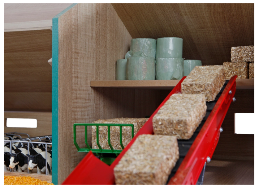 Kids Globe stal met landbouwloods 1:32 55x72x31 cm onderdeel