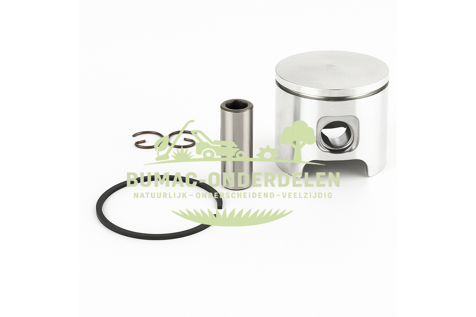 Zuiger 48 mm voor Husqvarna 60, 61, 162, 162SE, 200 en 254 | Jonsered 625, 630, 670 | Partner 5000, R16, R20 | McCulloch PM-serie | Onderdeel