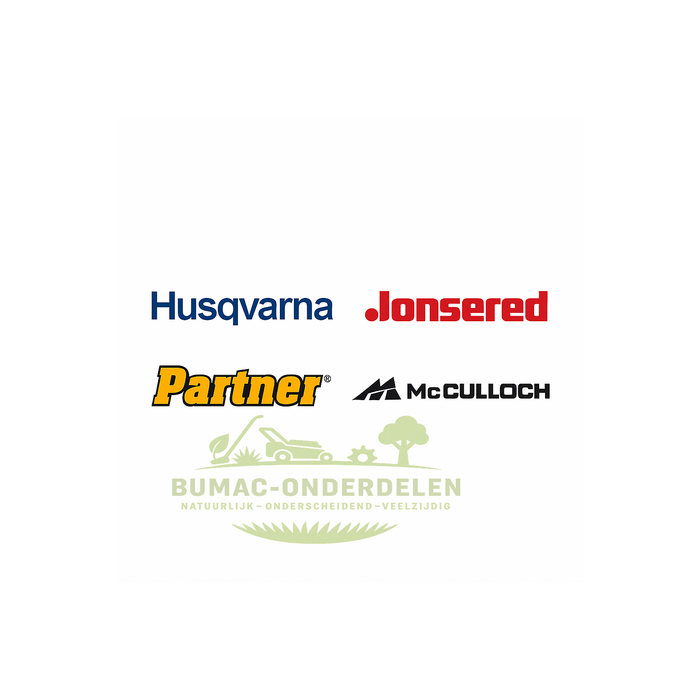 Zuiger 48 mm voor Husqvarna 60, 61, 162, 162SE, 200 en 254 | Jonsered 625, 630, 670 | Partner 5000, R16, R20 | McCulloch PM-serie | Onderdeel