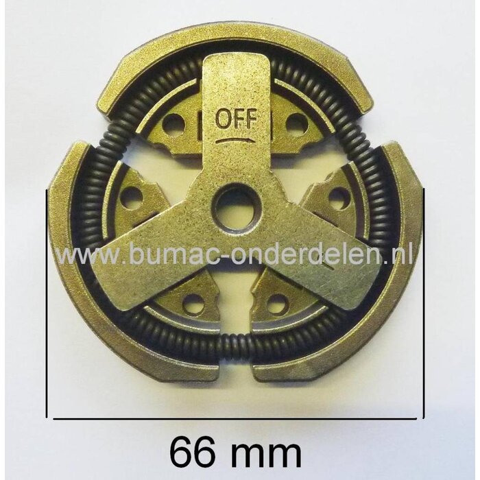 Centrifugaalkoppeling voor XC238 - XC3700 - SP405Q Kettingzaag van Stiga, Castelgarden, Mountfield, Alpina, Centrifugaal Koppeling, Castel Garden onderdeel