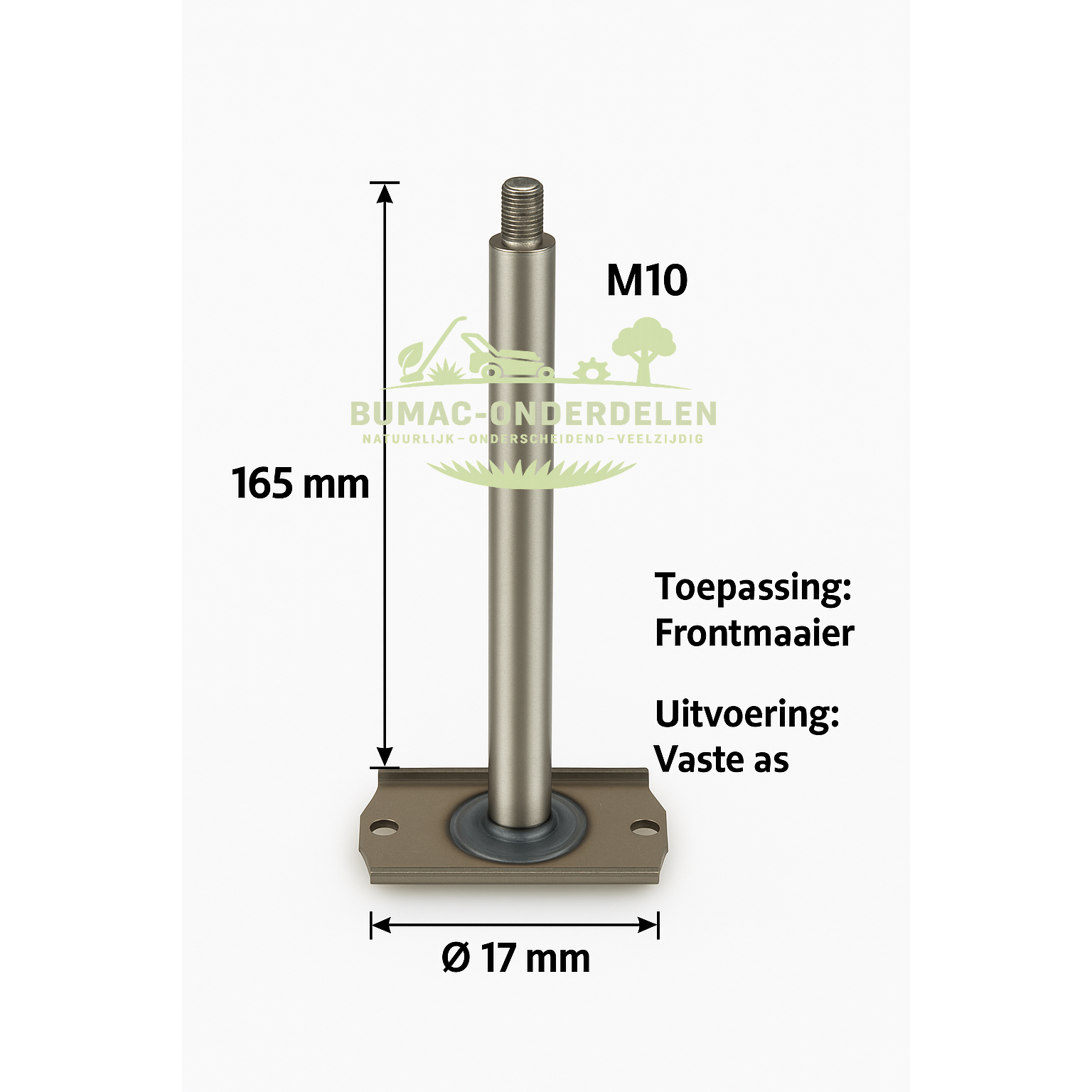 Mesas met houder voor 85 cm frontmaaier Stiga Villa 85M Ready 85M Castelgarden Mountfield | Onderdeel