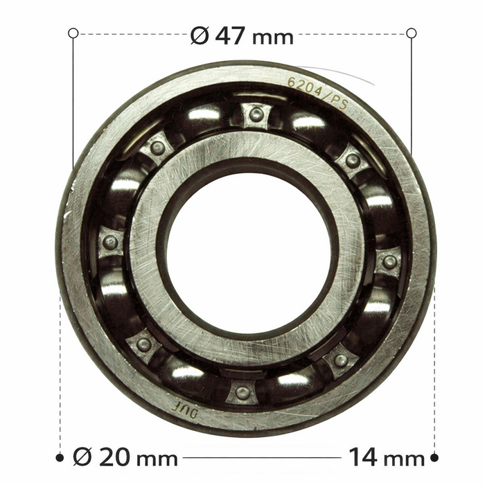 Poelie met geïntegreerd lager voor TOPSUN en vergelijkbare machines | Onderdeel