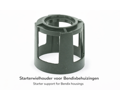 Deksel onderdeel voor starterbehuizing