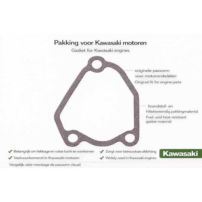 Motorpakking voor Kawasaki benzinemotoren | Onderdeel