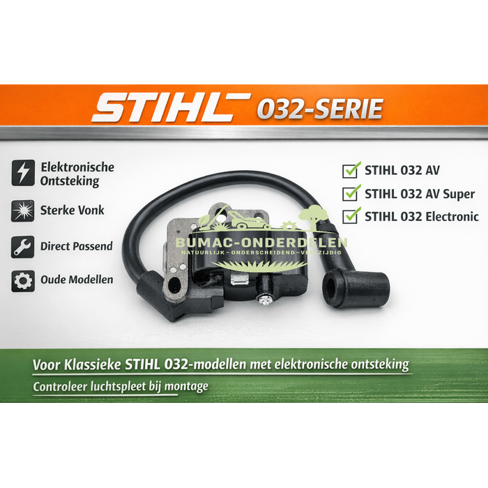 Ontstekingsspoel onderdeel voor STIHL 032 AV kettingzaag | Onderdeel