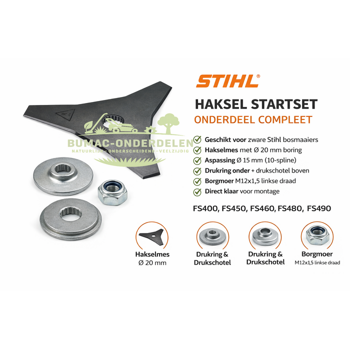 Stihl Stihl bosmaaier haksel startset compleet | Onderdeel
