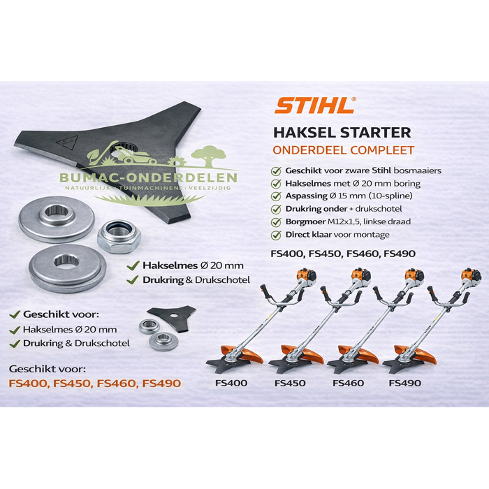 Stihl Stihl bosmaaier haksel startset compleet | Onderdeel