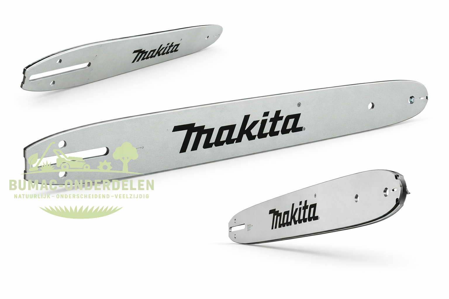 Zaagblad onderdeel 40 cm 3/8 Low Profile 1,3 mm sterneus voor Makita UC4030A UC4041A UC4051A en Dolmar 350 C PS-35C