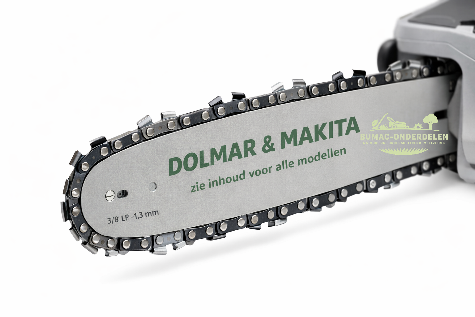 Makita EA3500 DCS330 & Dolmar PS-35 PS-420 motorzaag zaagketting 3/8” Low Profile 56DL onderdeel