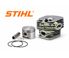 Stihl cilinder met zuiger onderdeel Ø 48 mm voor 034 / 036 / MS 360