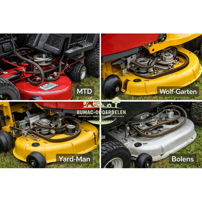 MTD Wolf Yard-Man Bolens maaidek aandrijfsnaar onderdeel 76 cm 1 mes 5L profiel