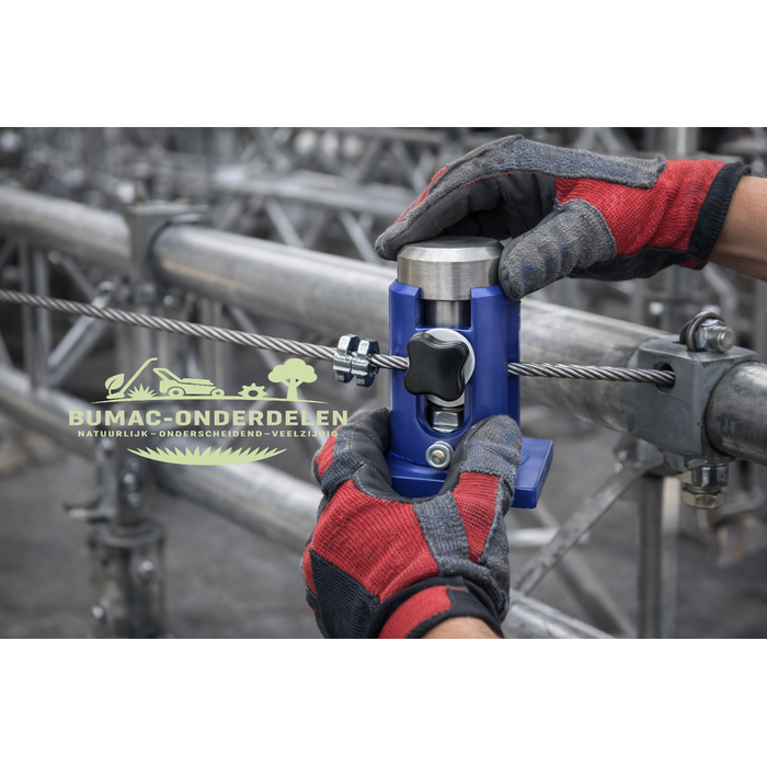 Staalkabelpers onderdeel voor staalkabelklemmen Ø 9–11 mm