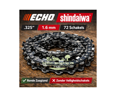 Echo & Shindaiwa zaagketting onderdeel .325 1,6 mm 72 schakels