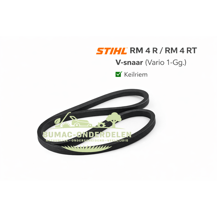Stihl Stihl RM 4 R / RM 4 RT V-snaar Keilriem Vario 1-Gg. grasmaaier aandrijving onderdeel