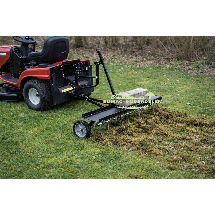 Verticuteerhark, ontmosser 100 cm universeel onderdeel achter zitmaaier Husqvarna Stiga MTD John Deere Castelgarden