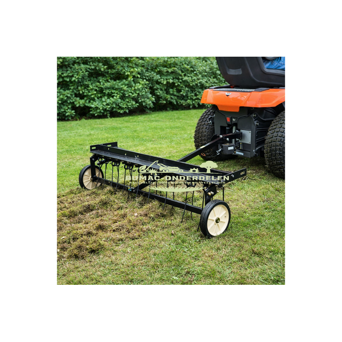 Ontmosser / Verticuteerhark 102 cm universeel achter zitmaaier Husqvarna Stiga MTD John Deere Castelgarden onderdeel