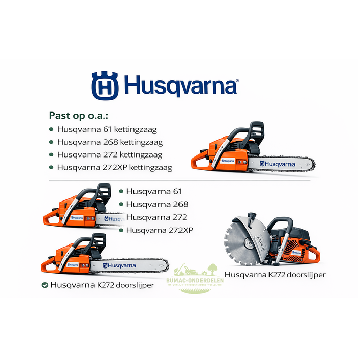Uitlaatpakking uitlaatdichting demperpakking demperdichting Husqvarna 61 268 272 Jonsered 625 630 670 kettingzaag onderdeel