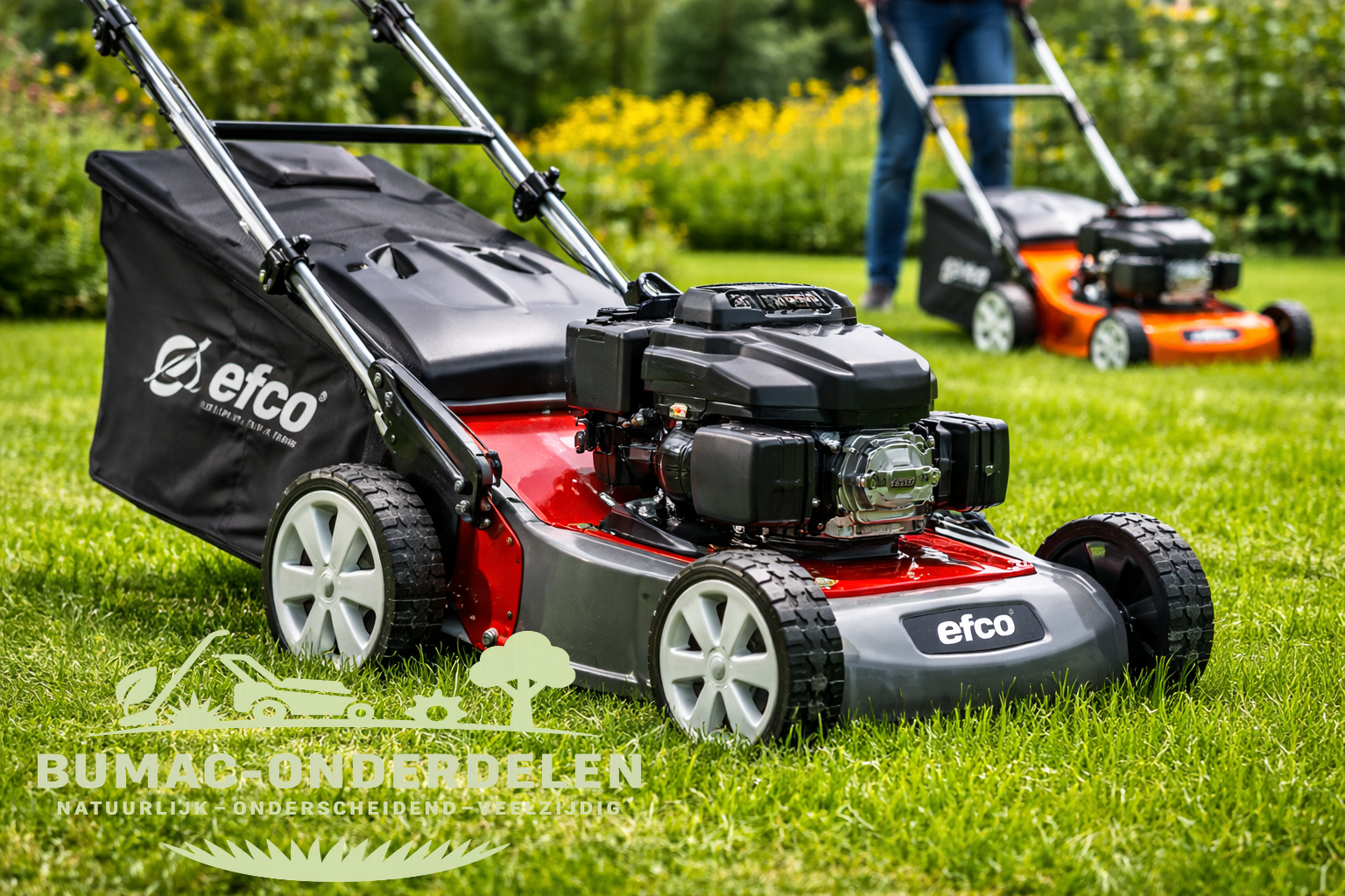 Maaimes onderdeel 455 mm voor Efco G47 G47A G47TAS G47X G48 G48PB en Efco LR47 LR47PB LR48 Oleo-Mac grasmaaiers