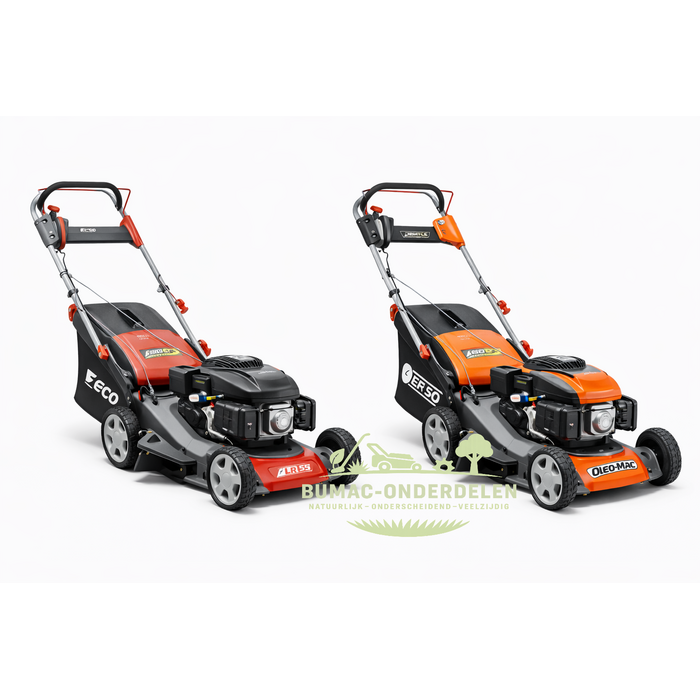 Mulch maaimes onderdeel 460 mm met 10 mm asgat voor Efco LR47 LR48 LRi 548 en Oleo-Mac G47 G48 grasmaaiers