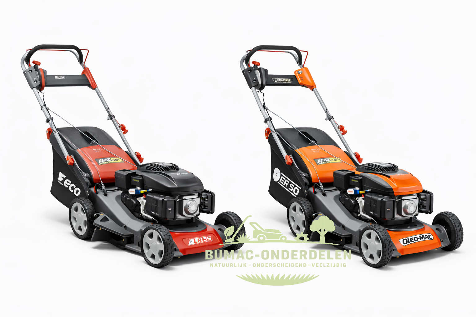 Mulch maaimes onderdeel 460 mm met 10 mm asgat voor Efco LR47 LR48 LRi 548 en Oleo-Mac G47 G48 grasmaaiers