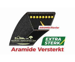 V-snaar maaiaandrijving 42 inch zitmaaier A-profiel 12,7 x 2502 mm onderdeel