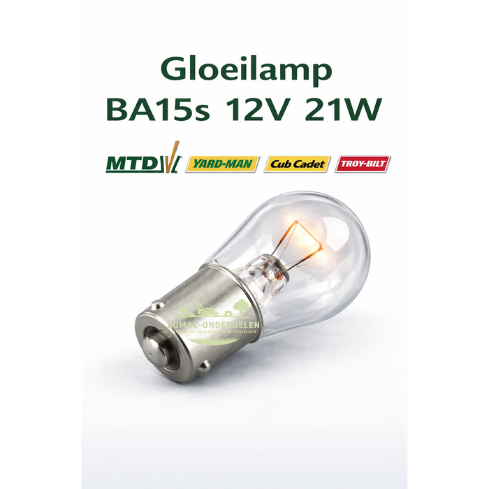 Gloeilamp 12V-21/5W Fitting BAY15d Vermogen 21/5 Watt Type P21/5W ECE-Norm E2 Peertje voor Knipperlicht, Remlicht, Mistachterlicht, Achteruitrijverlichting, Verlichting Auto, Trekker, Aanhanger, Shovel, Hijskraan, Verlichtingsbalk - Copy