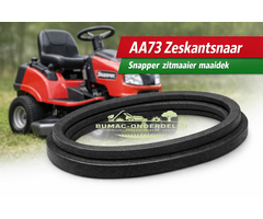 Zeskantsnaar AA73 Snapper zitmaaier maaidek snaar 25–33 inch