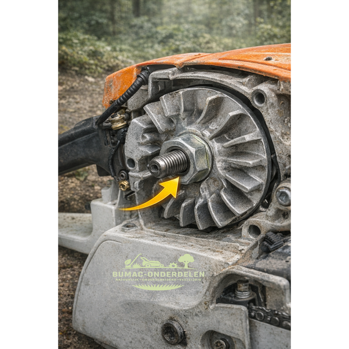 Stihl Kraagmoer M8x1 vliegwiel onderdeel voor Stihl MS181 MS230 MS231 MS241 MS250 MS251 MS261 MS270 MS271 MS280 MS290 MS291 kettingzaag