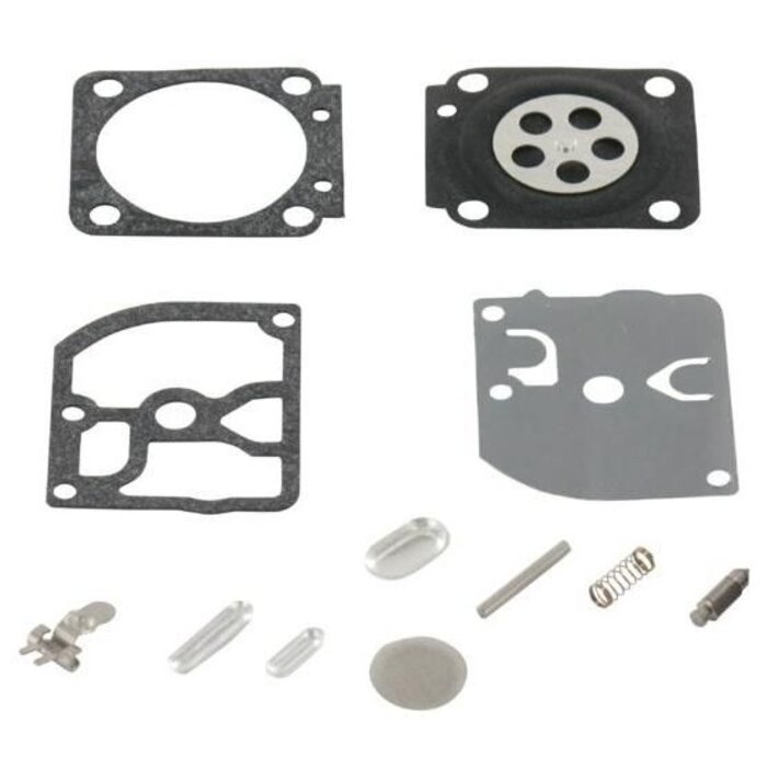 Membraan Reparatie set voor Zama Carburateur op Makita Kettingzaag, Bosmaaier, Bladblazer, Strimmer en Heggenschaar Echo PB4600, PB6000, C1Q