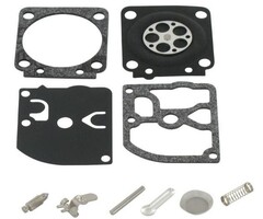 Membraan Reparatie set voor Zama Carburateur op Husqvarna Kettingzaag, Bosmaaier, Bladblazer, Strimmer en Heggenschaar.
