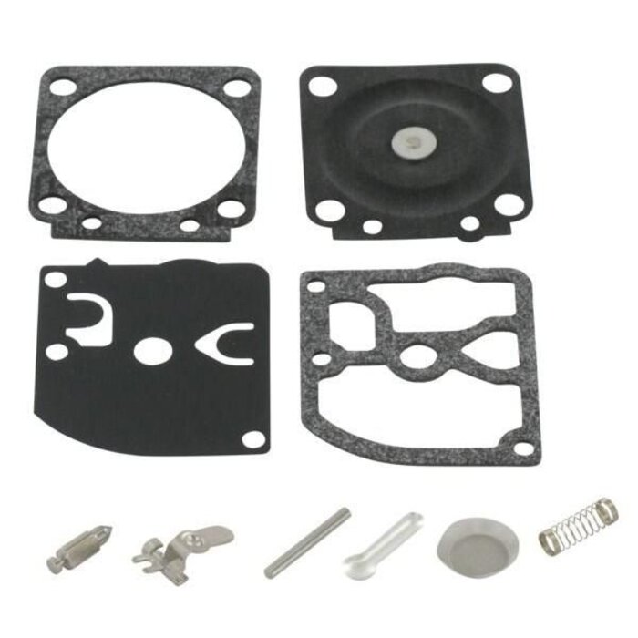 Membraan Reparatie set voor Zama Carburateur op Husqvarna Kettingzaag, Bosmaaier, Bladblazer, Strimmer en Heggenschaar.