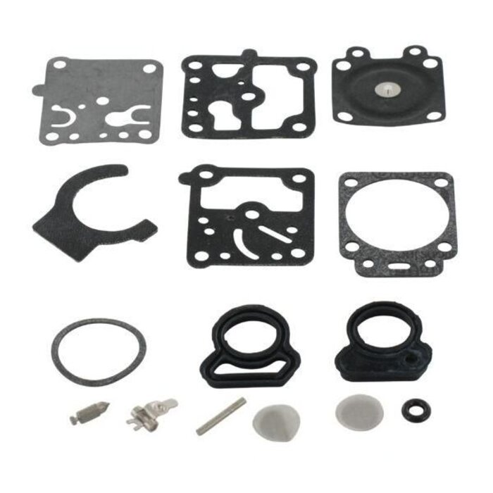 Membraan Reparatieset voor Walbro Carburateur, membraam voor Kettingzagen, Bladblazers, Bosmaaiers, Strimmers, Bosmaaier, Motorzagen, Motorheggenschaar, Husqvarna, Jonsered, Partner, McCulloch, Hitachi, Stihl, Dolmar, Makita, Zenoah, Oleomac