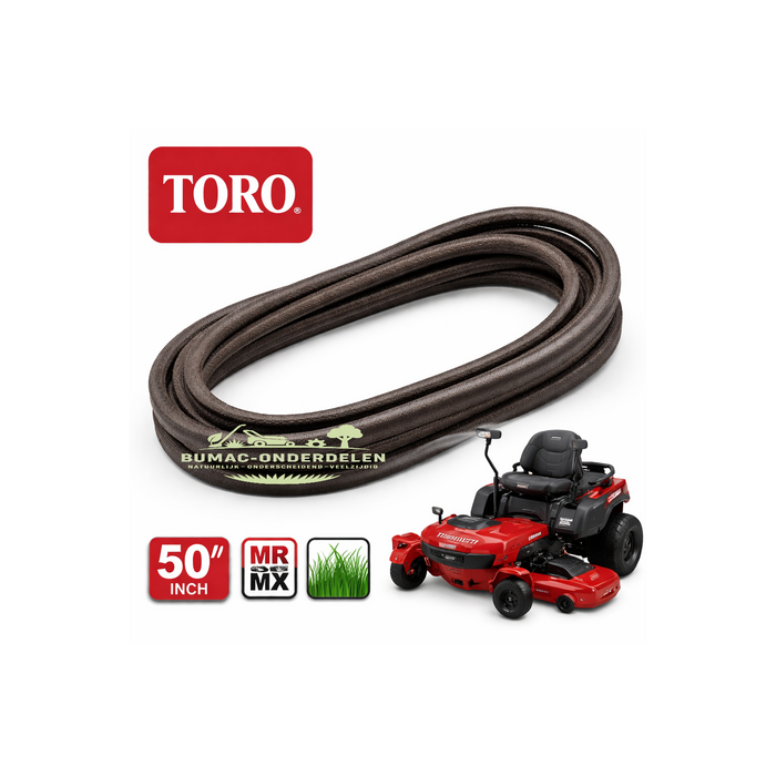 V-snaar mesaandrijving Toro TimeCutter MR5075T SS5000 SS5060 MX5075T 50 inch zijuitworp maaidek aandrijfriem messen 127 cm zeroturnmaaier onderdeel
