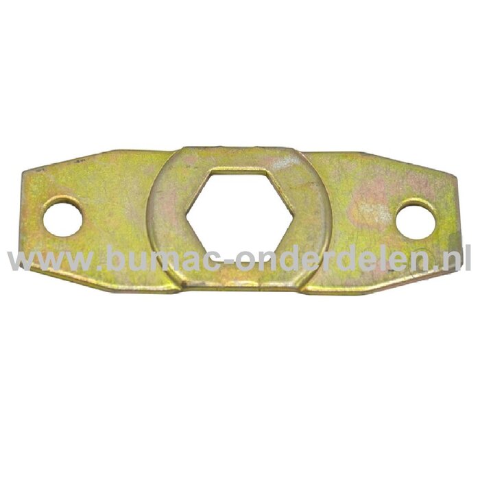 Meshouder onderdeel voor verticuteermachine Stiga SVP 40B en Pilote S400E S400B S400H – bevestiging verticuteermes