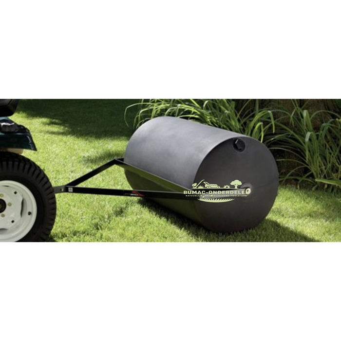 Gazonrol 122 cm trekbaar polyethyleen onderdeel 220 kg grasrol tuinwals landrol voor zitmaaier en tuintractor