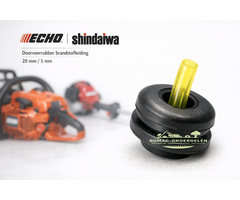 Doorvoerrubber brandstofleiding onderdeel ECHO Shindaiwa 20mm 1-gats