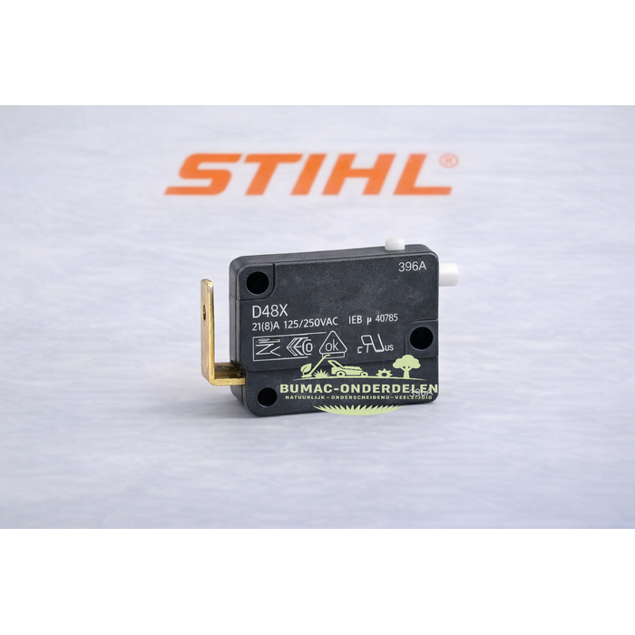 Stihl Klikschakelaar STIHL elektrische kettingzaag onderdeel E20 E120 E140 E160 E180 MSE140 MSE160 MSE180 MSE200 MSE220 veiligheidsschakelaar