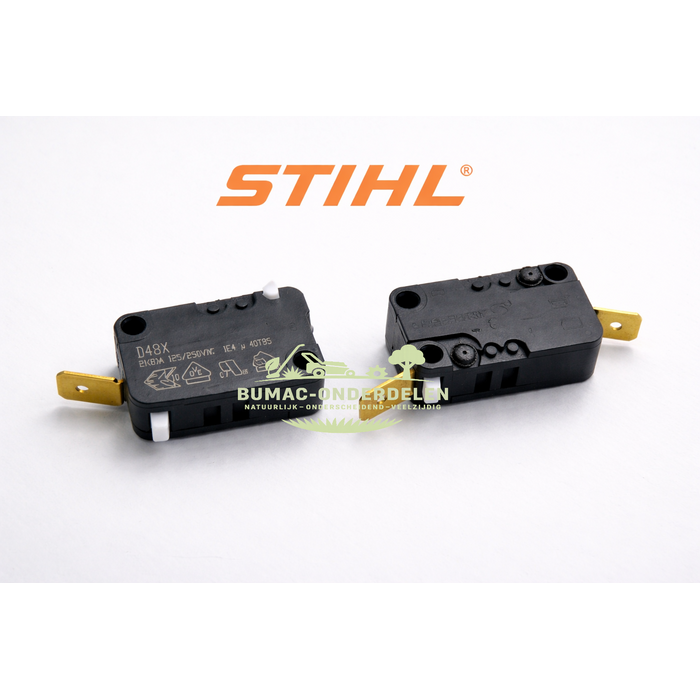 Stihl Klikschakelaar STIHL elektrische kettingzaag onderdeel E20 E120 E140 E160 E180 MSE140 MSE160 MSE180 MSE200 MSE220 veiligheidsschakelaar
