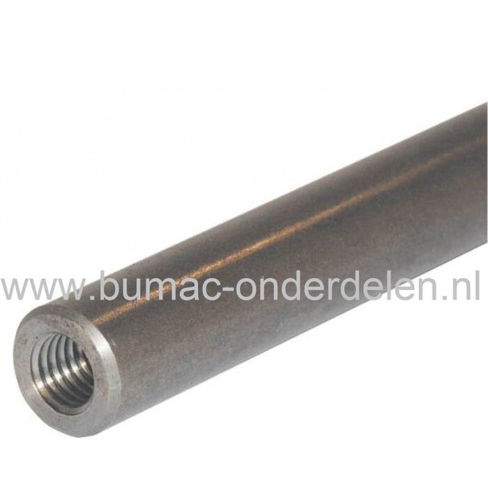 Vooras STIGA Frontmaaiers Park 102M en Villa 102M, As voor de Steunwielen van Castelgarden - Stiga - Alpina - Mountfield Frontmaaiers met een Maaibreedte van 102 Cm