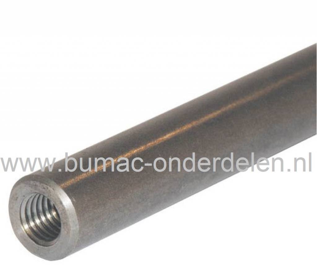 Vooras STIGA Frontmaaiers Park 102M en Villa 102M, As voor de Steunwielen van Castelgarden - Stiga - Alpina - Mountfield Frontmaaiers met een Maaibreedte van 102 Cm