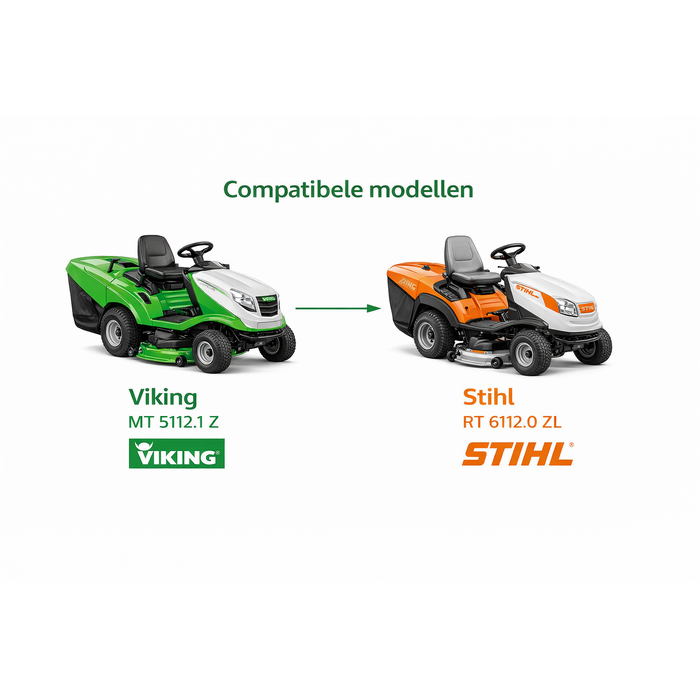 V-snaar Viking MT 5112.0 Z MT 5112.1 Z MT 6112.1 C MT 6112.1 ZL MT 6127.0 ZL MT 6127.1 ZL Stihl RT 5112.0 Z RT 6112.0 ZL RT 6127.0 ZL maaidek aandrijving zitmaaier onderdeel