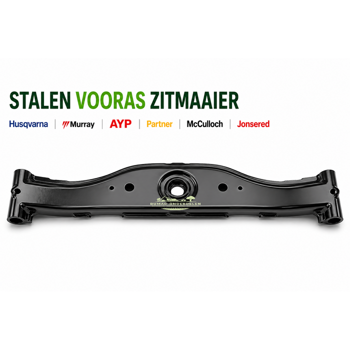 Stalen vooras zitmaaier onderdeel voor AYP Husqvarna Murray Partner McCulloch 38-42 inch LT LTH CT CTH series