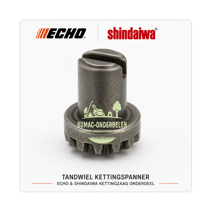 Echo Wormwiel - tandwiel kettingspanner ECHO Shindaiwa kettingzaag onderdeel snoeizagen – ketting blijft los of niet strak te krijgen CS-271T CS-303T CS-310 CS-330T CS350TES CS360TES CS420ES CS450 CS500 CS610 CS680 320TS 452S