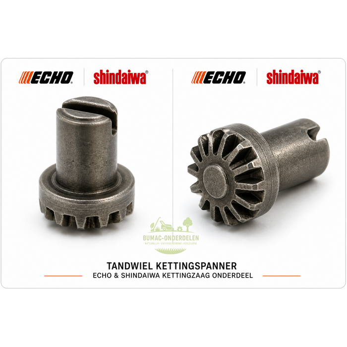 Echo Tandwiel kettingspanner ECHO Shindaiwa kettingzaag onderdeel snoeizagen – ketting blijft los of niet strak te krijgen CS-271T CS-303T CS-310 CS-330T CS350TES CS360TES CS420ES CS450 CS500 CS610 CS680 320TS 452S