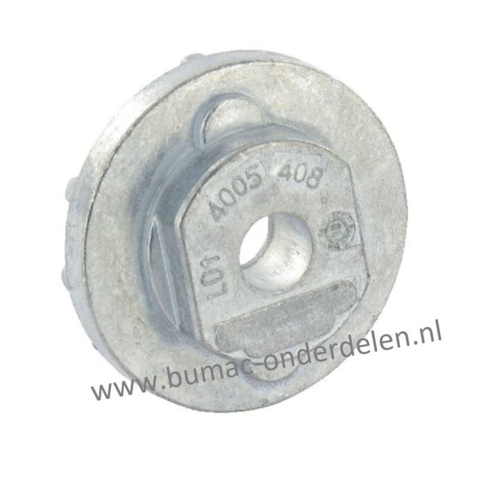 Meshouder onderdeel voor WOLF-Garten Power Edition 46BA Florabest 46 BA MTD Cub Cadet Bolens Okay grasmaaier meshouder opnameschijf mesadapter 11 mm