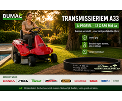 Transmissieriem onderdeel voor Europese riders