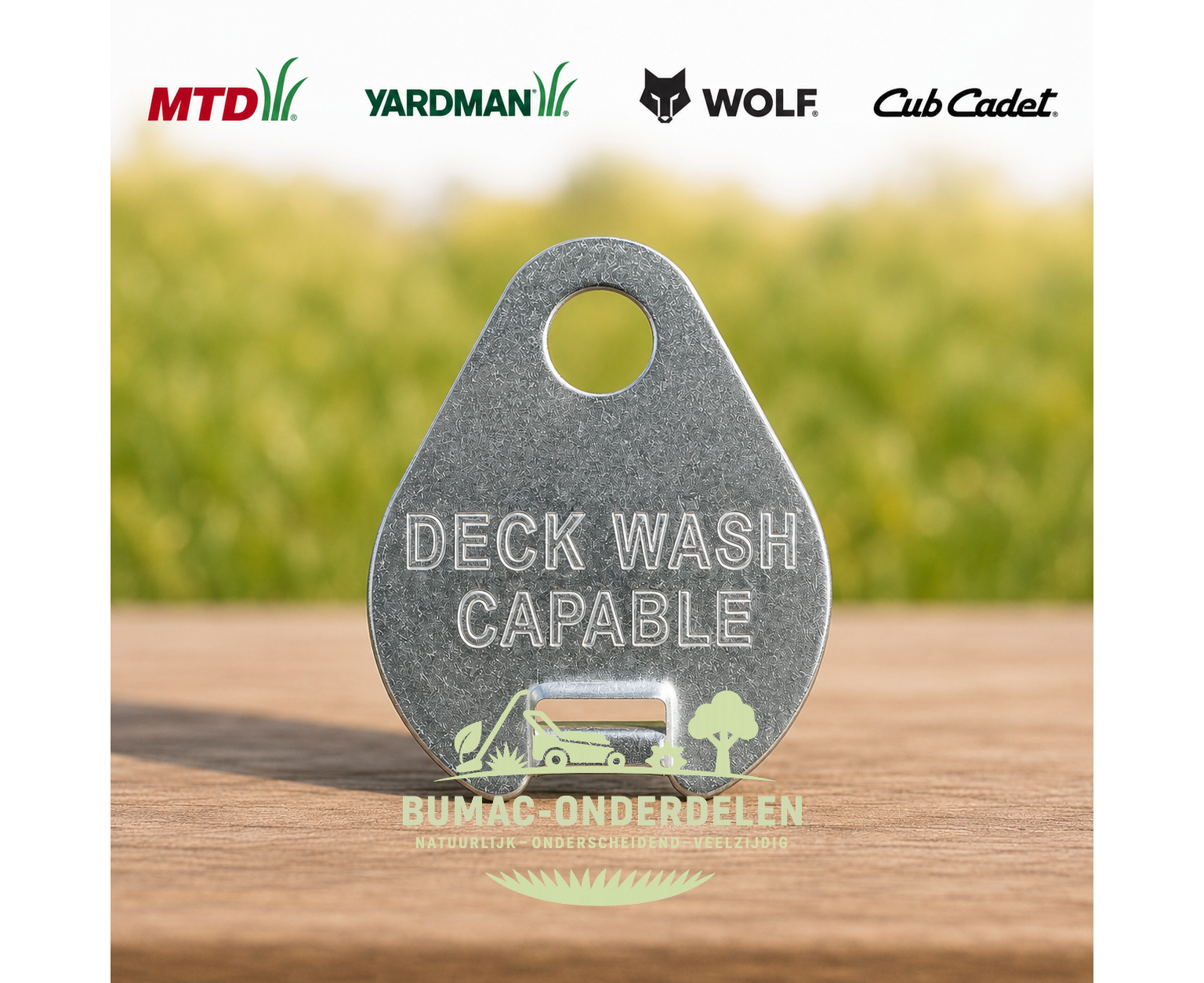 Wateraansluiting Maaidek voor MTD, Yardman, Wolf, Cub Cadet Elektrische Zitmaaiers, Tuintrekkers, Grasmaaiers, Tuintractoren Waterslang Aansluiting, Maaidek Reiniging 92.130 T, E 13/92 H, Smart RE 125, Smart RE 130 H, 742 RL, 17.5/42, Smart RF 130 H, MTD