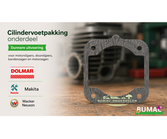 Cilindervoetpakking onderdeel Dolmar Makita Wacker