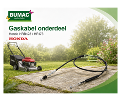 Gaskabel onderdeel Honda HRB423 HR173